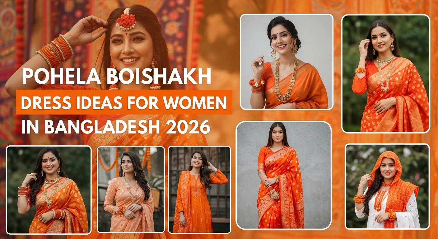 Pohela Boishakh Dress Ideas for Women in Bangladesh 2026